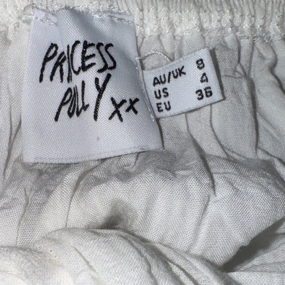 Princess Polly White Strapless Dress - Picture 8 of 8